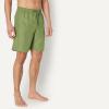 image:imageAmazon Essentials Mens 9 Swim Trunks with Mesh Lining Pockets Drawstring ClosureOlive