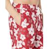 image:imageAmazon Essentials Mens 9 Swim Trunks with Mesh Lining Pockets Drawstring ClosureRed Hibiscus Flower