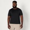 image:imageAmazon Essentials Mens Active Quick Dry Moisture Wicking Tech Stretch Lightweight ShortSleeve TShirtBlackHeather Graphite