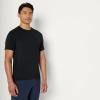 image:imageAmazon Essentials Mens Active Quick Dry Moisture Wicking Tech Stretch Lightweight ShortSleeve TShirtBlackHeather Graphite
