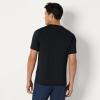 image:imageAmazon Essentials Mens Active Quick Dry Moisture Wicking Tech Stretch Lightweight ShortSleeve TShirtBlackHeather Graphite