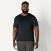 image:imageAmazon Essentials Mens Active Quick Dry Moisture Wicking Tech Stretch Lightweight ShortSleeve TShirtBlackWhite
