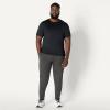 image:imageAmazon Essentials Mens Active Quick Dry Moisture Wicking Tech Stretch Lightweight ShortSleeve TShirtBlackWhite