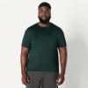 image:imageAmazon Essentials Mens Active Quick Dry Moisture Wicking Tech Stretch Lightweight ShortSleeve TShirtDark Green