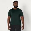 image:imageAmazon Essentials Mens Active Quick Dry Moisture Wicking Tech Stretch Lightweight ShortSleeve TShirtDark GreenHeather Graphite
