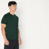 image:imageAmazon Essentials Mens Active Quick Dry Moisture Wicking Tech Stretch Lightweight ShortSleeve TShirtDark GreenHeather Graphite