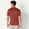 image:imageAmazon Essentials Mens Active Quick Dry Moisture Wicking Tech Stretch Lightweight ShortSleeve TShirtHeather GraphiteHenna