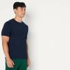 image:imageAmazon Essentials Mens Active Quick Dry Moisture Wicking Tech Stretch Lightweight ShortSleeve TShirtNavy
