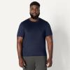 image:imageAmazon Essentials Mens Active Quick Dry Moisture Wicking Tech Stretch Lightweight ShortSleeve TShirtNavy