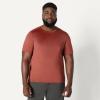 image:imageAmazon Essentials Mens Active Quick Dry Moisture Wicking Tech Stretch Lightweight ShortSleeve TShirtRich Chestnut Brown
