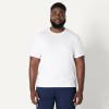 image:imageAmazon Essentials Mens Active Quick Dry Moisture Wicking Tech Stretch Lightweight ShortSleeve TShirtWhite