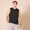 image:imageAmazon Essentials Mens Active Quick Dry Tech Stretch Lightweight Sleeveless Muscle ShirtBlack  Original
