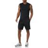 image:imageAmazon Essentials Mens Athletic Base Layer Workout Sports Tank TopsBlack