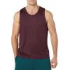 image:imageAmazon Essentials Mens Athletic Base Layer Workout Sports Tank TopsBurgundy
