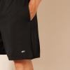 image:imageAmazon Essentials Mens Athletic Basketball GymPerformance Tech LooseFit Training Shorts Pack of 2BlackDark Grey