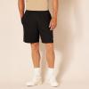 image:imageAmazon Essentials Mens Athletic Basketball GymPerformance Tech LooseFit Training Shorts Pack of 2BlackRed