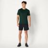 image:imageAmazon Essentials Mens Athletic Performance Stretch Contrast Woven Gym Training Short with 6 InseamBlack