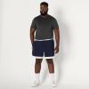 image:imageAmazon Essentials Mens Athletic Performance Stretch Contrast Woven Gym Training Short with 6 InseamNavyWhite