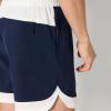 image:imageAmazon Essentials Mens Athletic Performance Stretch Contrast Woven Gym Training Short with 6 InseamNavyWhite
