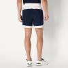image:imageAmazon Essentials Mens Athletic Performance Stretch Contrast Woven Gym Training Short with 6 InseamNavyWhite