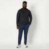 image:imageAmazon Essentials Mens Athletic Soft Performance Lightweight Gym Workout Hoodie SweatshirtSpace Dye Black