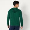 image:imageAmazon Essentials Mens Athletic Soft Performance Lightweight Gym Workout Hoodie SweatshirtSpace Dye Green