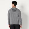 image:imageAmazon Essentials Mens Athletic Soft Performance Lightweight Gym Workout Hoodie SweatshirtSpace Dye Grey