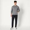 image:imageAmazon Essentials Mens Athletic Soft Performance Lightweight Gym Workout Hoodie SweatshirtSpace Dye Grey