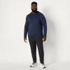 image:imageAmazon Essentials Mens Athletic Soft Performance Lightweight Gym Workout Hoodie SweatshirtSpace Dye Navy
