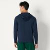 image:imageAmazon Essentials Mens Athletic Soft Performance Lightweight Gym Workout Hoodie SweatshirtSpace Dye Navy
