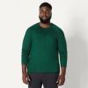 image:imageAmazon Essentials Mens Athletic Soft Performance Lightweight Long Sleeve Gym Workout ShirtSpace Dye Green