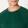 image:imageAmazon Essentials Mens Athletic Soft Performance Lightweight Long Sleeve Gym Workout ShirtSpace Dye Green