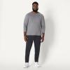 image:imageAmazon Essentials Mens Athletic Soft Performance Lightweight Long Sleeve Gym Workout ShirtSpace Dye Grey