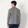 image:imageAmazon Essentials Mens Athletic Soft Performance Lightweight Long Sleeve Gym Workout ShirtSpace Dye Grey