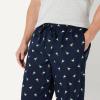image:imageAmazon Essentials Mens Full Length Relaxed Fit Lounge Sleepwear Pajama Bottom Pants Cotton Stretch PoplinDucksLight Blue