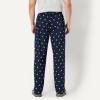 image:imageAmazon Essentials Mens Full Length Relaxed Fit Lounge Sleepwear Pajama Bottom Pants Cotton Stretch PoplinDucksLight Blue