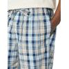 image:imageAmazon Essentials Mens Full Length Relaxed Fit Lounge Sleepwear Pajama Bottom Pants Cotton Stretch PoplinDusty BlueNavy Plaid