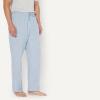 image:imageAmazon Essentials Mens Full Length Relaxed Fit Lounge Sleepwear Pajama Bottom Pants Cotton Stretch PoplinNavyThin Stripe