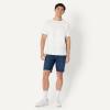 image:imageAmazon Essentials Mens Heavyweight Stretch StraightFit Jean ShortsDark Midnight Wash