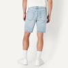 image:imageAmazon Essentials Mens Heavyweight Stretch StraightFit Jean ShortsIced Blue Light Wash