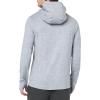 image:imageAmazon Essentials Mens Long Sleeve Quick Dry Performance Tech Hooded Workout TShirtLight Grey Space Dye