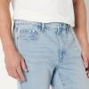 image:imageAmazon Essentials Mens Low Stretch SlimFit Bootcut JeansTinted Ice Light Wash