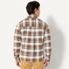 image:imageAmazon Essentials Mens Modern OversizedFit Cotton ButtonDown ShirtBrown Mint Country Plaid