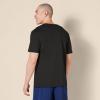 image:imageAmazon Essentials Mens Moisture Wicking Breathable Active Performance Tech Gym TShirts Pack of 2Black