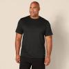 image:imageAmazon Essentials Mens Moisture Wicking Breathable Active Performance Tech Gym TShirts Pack of 2Black