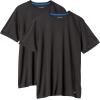 image:imageAmazon Essentials Mens Moisture Wicking Breathable Active Performance Tech Gym TShirts Pack of 2Black
