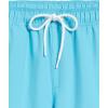 image:imageAmazon Essentials Mens Swim Trunks with Mesh Lining Pockets Drawstring ClosureAqua Blue