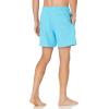 image:imageAmazon Essentials Mens Swim Trunks with Mesh Lining Pockets Drawstring ClosureAqua Blue