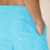 image:imageAmazon Essentials Mens Swim Trunks with Mesh Lining Pockets Drawstring ClosureAqua Blue