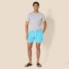image:imageAmazon Essentials Mens Swim Trunks with Mesh Lining Pockets Drawstring ClosureAqua Blue